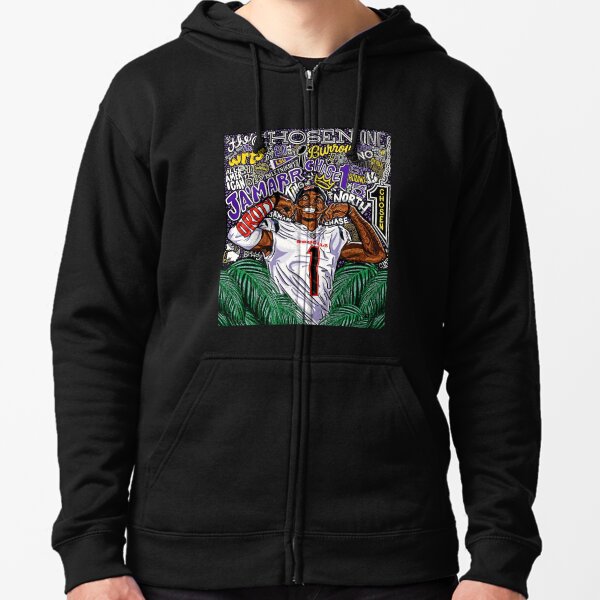 CenterfieldThreads Chosen Uno Chosen 1 Ja'Marr Chase Hoodie Sweatshirt