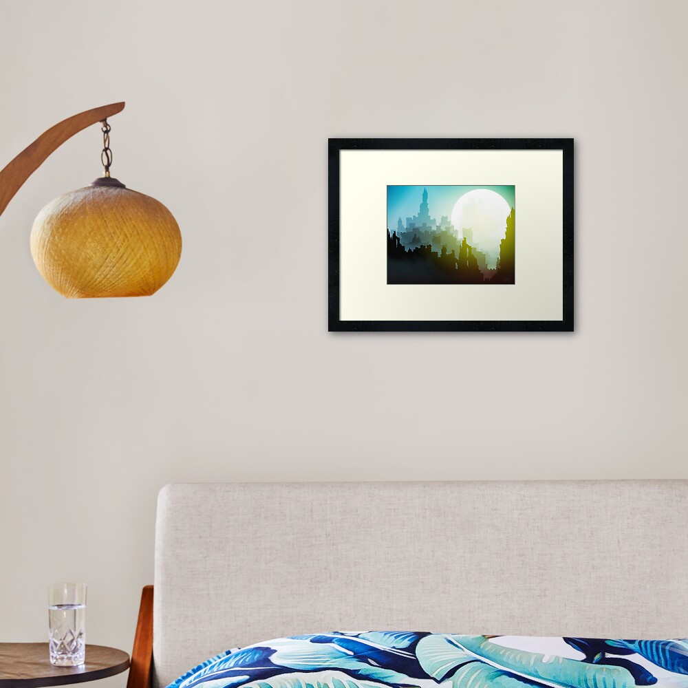 Item preview, Framed Art Print designed and sold by onestay2000.
