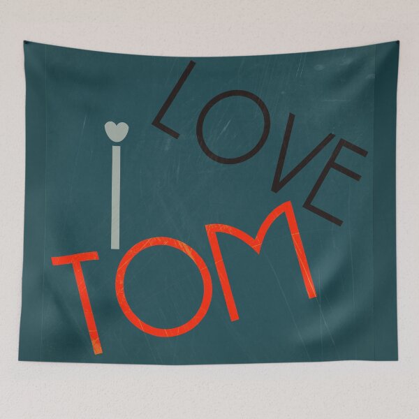 Item preview, I love Tom designed and sold by Nora Gad.