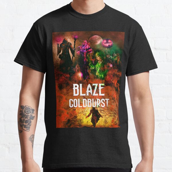 Blaze Goldburst, Halloween, Horror, Haunted Classic T-Shirt