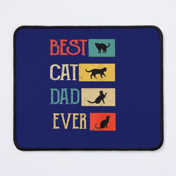 Item preview, Retro Best Cat Dad Ever  designed and sold by amethystdesign.