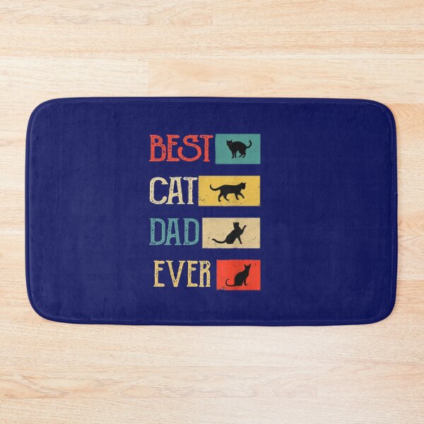 Item preview, Retro Best Cat Dad Ever  designed and sold by amethystdesign.