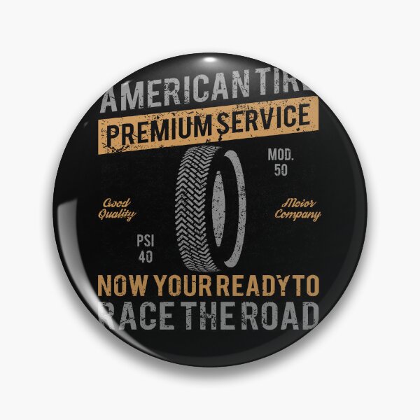 Item preview, Anuncio retro de American Tire designed and sold by Urimagery.