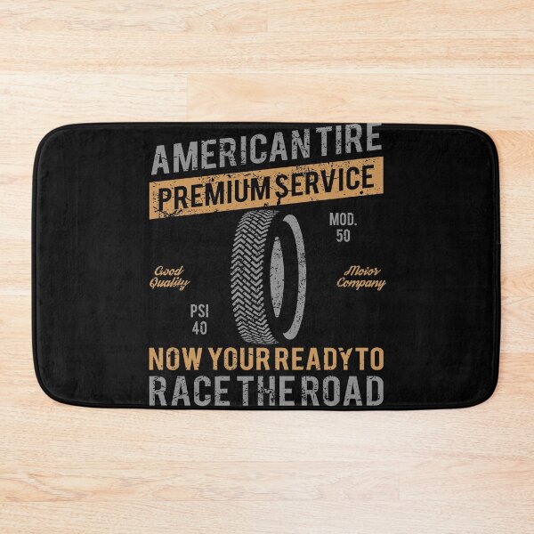 Item preview, American Tire Retro Ad designed and sold by Urimagery.