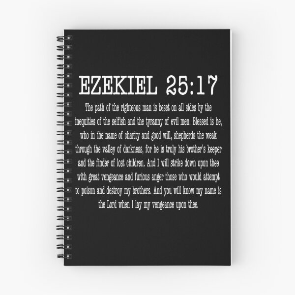 Item preview, Ezekiel 25:17 designed and sold by barrelroll1.