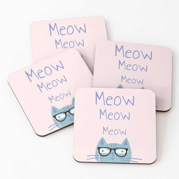 Item preview, Funny Cat Face With Funky Glasses designed and sold by Nesro34.