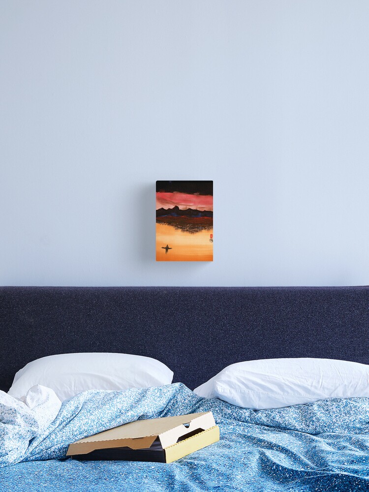 Thumbnail 2 of 3, Canvas Print, Mountain Fire designed and sold by ronmoss.