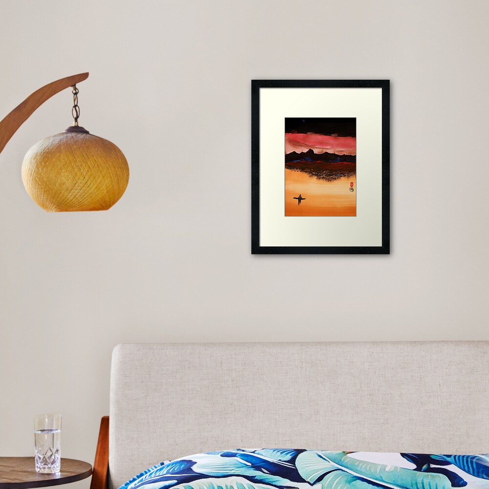 Item preview, Framed Art Print designed and sold by ronmoss.