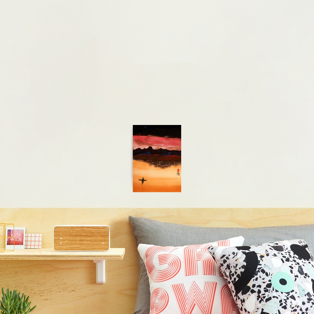 Mountain Fire Photographic Print