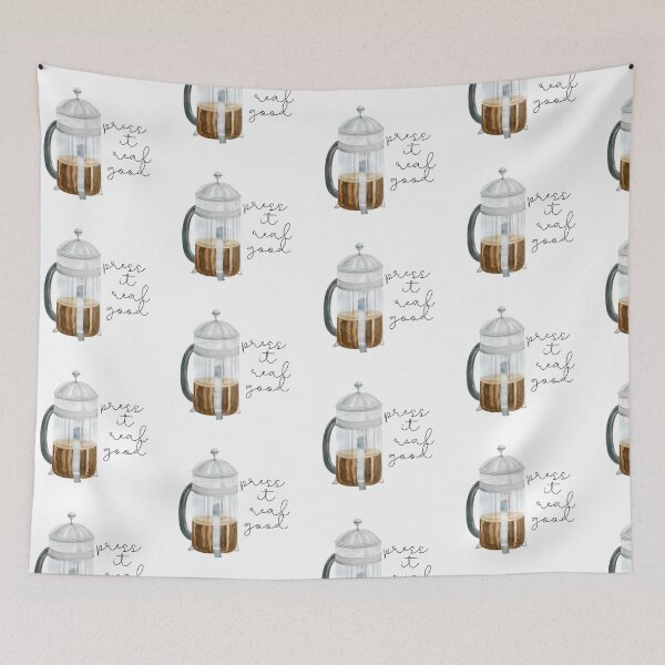 Item preview, French Press "Press It Real Good"  designed and sold by primandimproper.