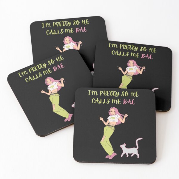 Item preview, I'M PRETTY SO HE CALLS ME BAE-SAGFABULOUS designed and sold by SagFabulous.