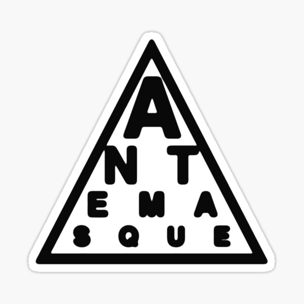 Antemasque Sticker