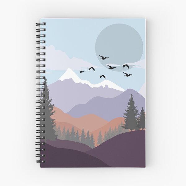 Item preview, Cat Landscape Winter Illustration designed and sold by VINU-DESIGNS.