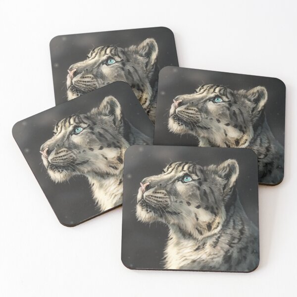 Item preview, High Hope - Snow Leopard designed and sold by alandodrawing.