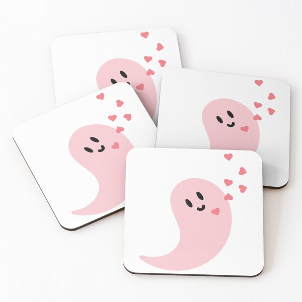 Item preview, Cute Kawaii Halloween Ghost in Love - Kawaii Halloween designed and sold by WisdomInspired.