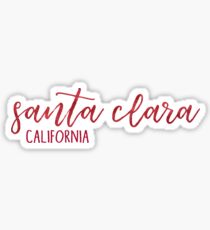 Santra Clara, California Sticker
