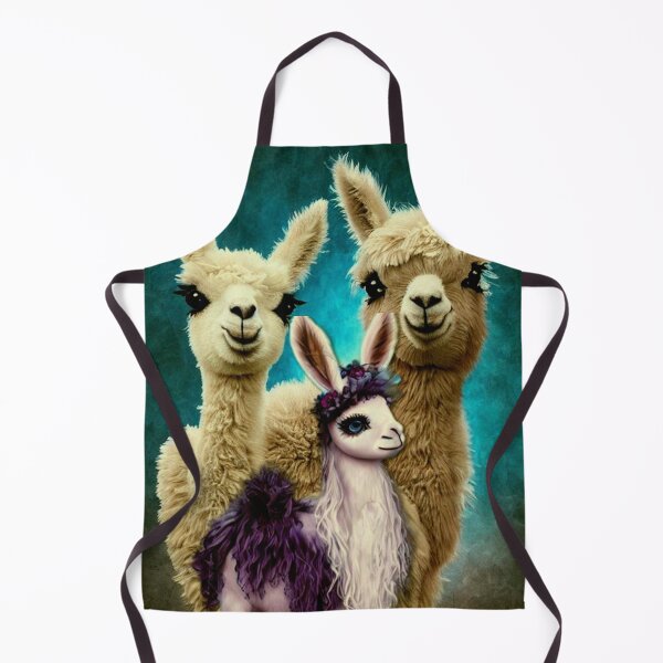 Item preview, Llamas in friendship and peace in proud style designed and sold by Pepita Selles.