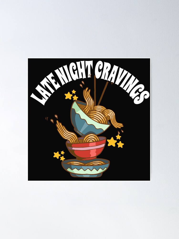 Late Night Cravings Sticker for Sale by Wild’n Out