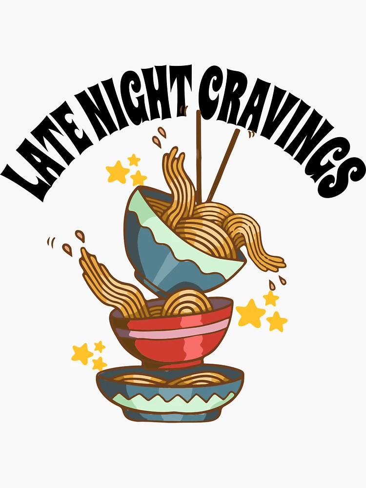 Late Night Cravings Ramen Lettering — Belinda
