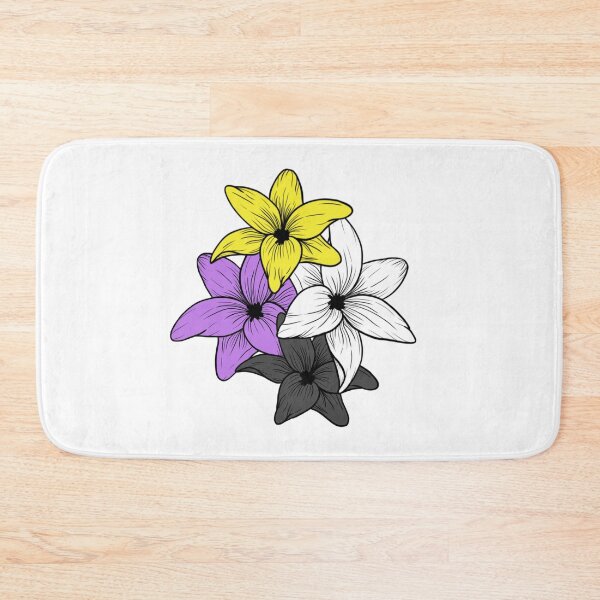Item preview, non binary flowers bouquet designed and sold by atlasbackache.