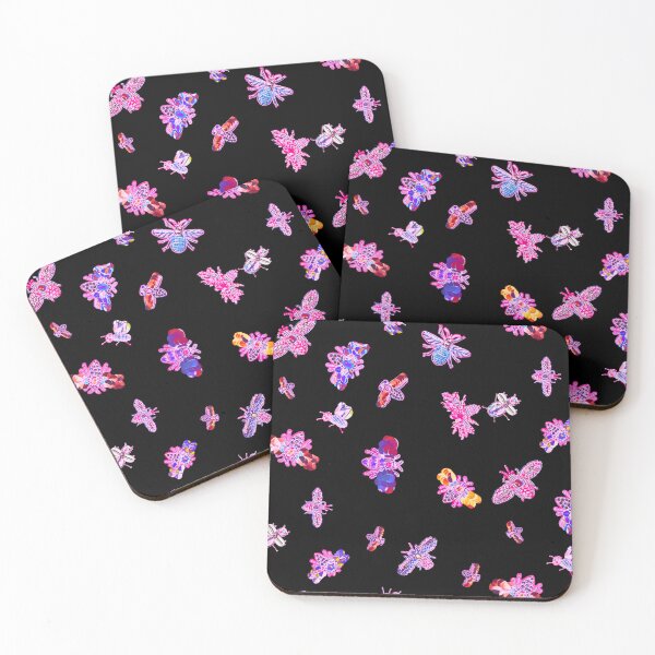 Item preview, Magenta Blingy Bugs designed and sold by Clancy Rodgers.