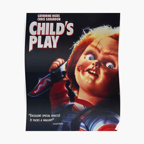 MCPoster Child's Play Chucky Movie Poster Glossy Finish FIL829 