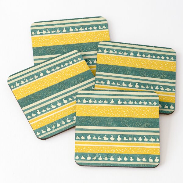 Item preview, Yellow and Green Ducks  designed and sold by Clemone-co.