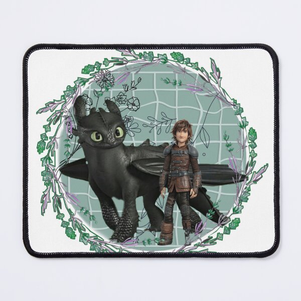 Item preview, Hiccup and Toothless designed and sold by StorybookSwan.