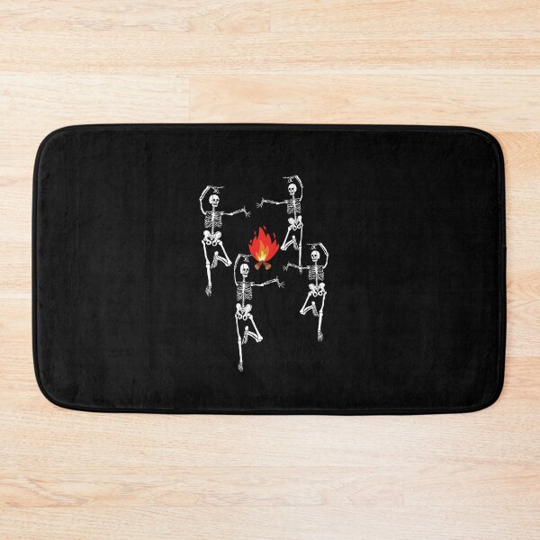 Item preview, Skeletons dancing around fire designed and sold by Mermaidssparkle.