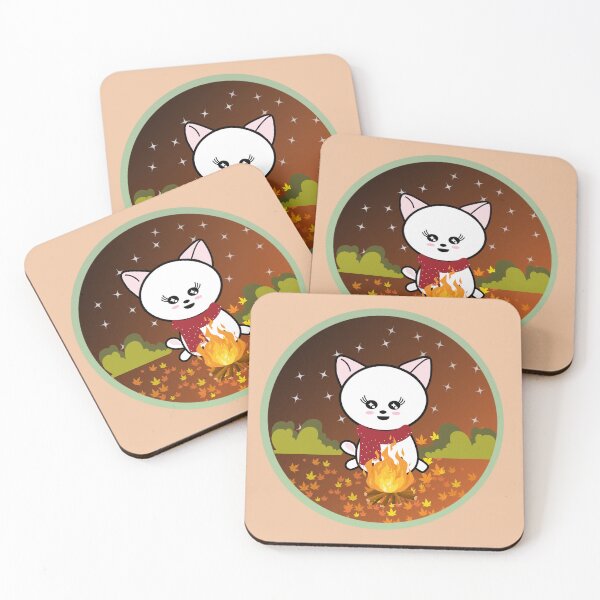 Item preview, Cute cat campfire designed and sold by SMagicDesigns.