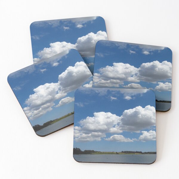 Item preview, Cumulus Clouds, The River Deben, Suffolk designed and sold by wiggyofipswich.