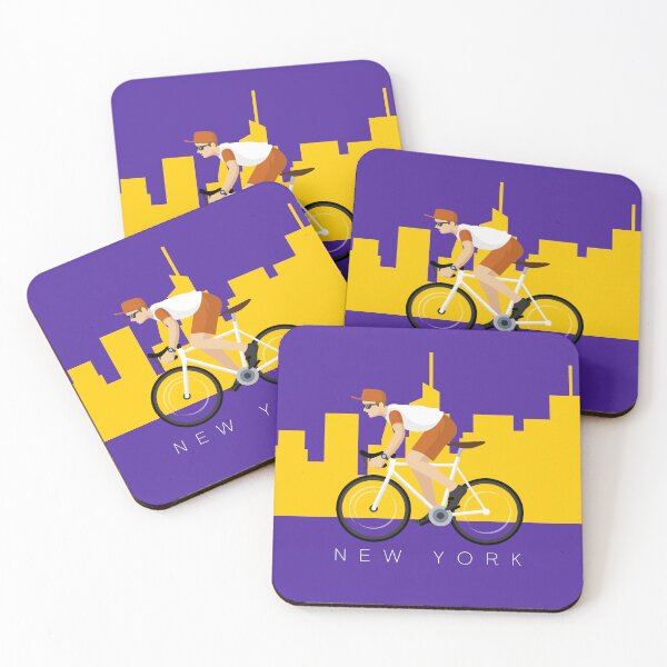 Item preview, Riding Bicycle In New York designed and sold by LTM-tee.