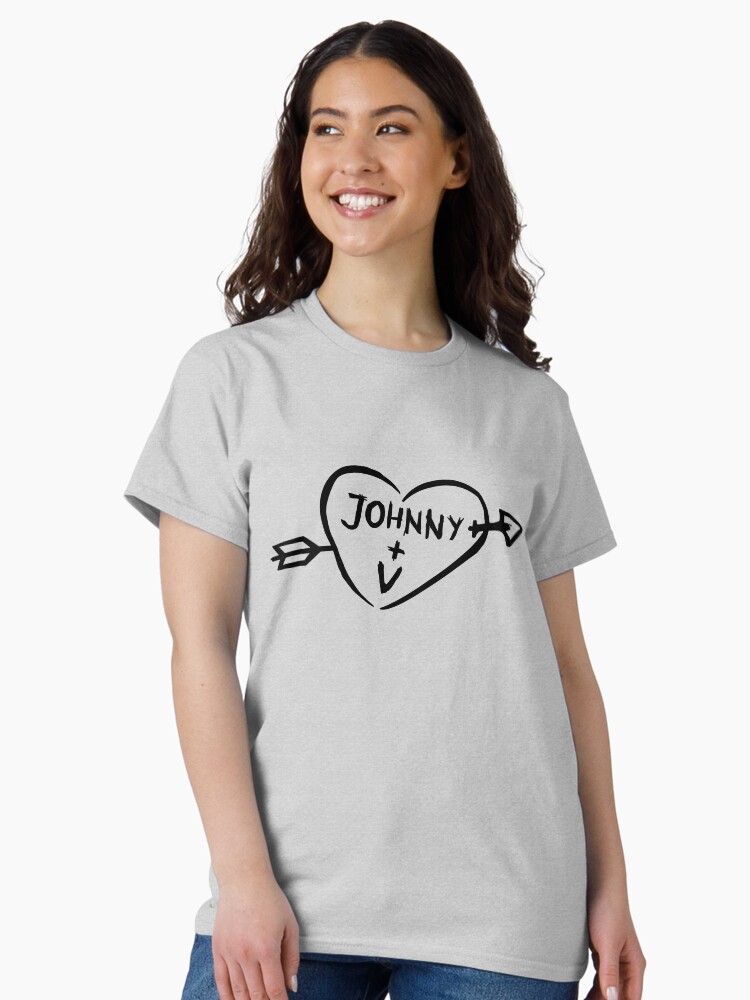 Thumbnail 1 of 7, Classic T-Shirt, Johnny + V designed and sold by azweaponx23.