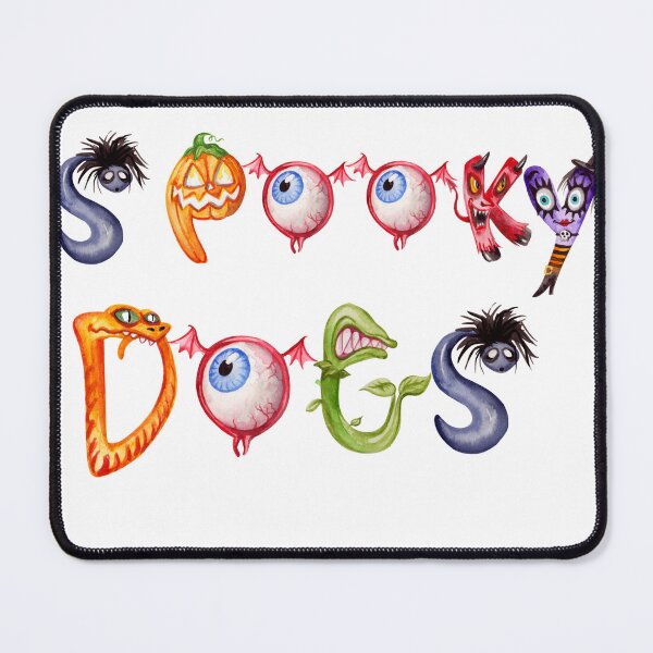 Item preview, Spooky Dogs. Scary Dogs. Creepy Dogs. Halloween dogs designed and sold by Doggymadness.