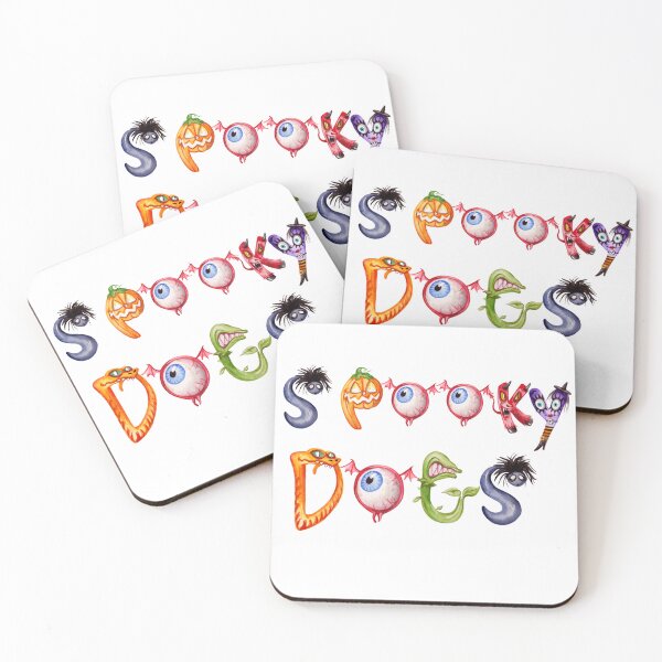 Item preview, Spooky Dogs. Scary Dogs. Creepy Dogs. Halloween dogs designed and sold by Doggymadness.