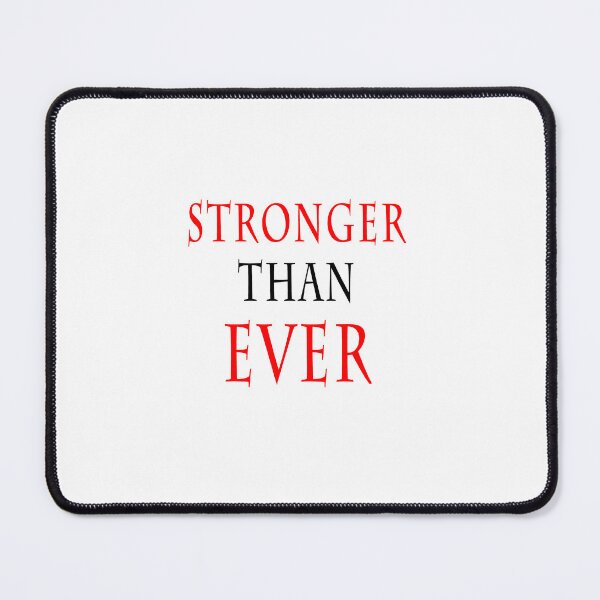 Item preview, Be Stronger Than Your Past Text Quote designed and sold by PodiShawna.