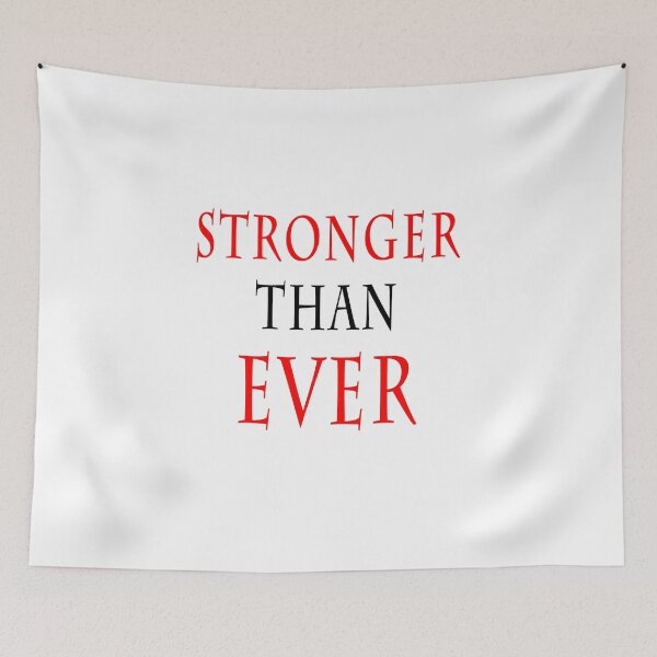 Item preview, Be Stronger Than Your Past Text Quote  designed and sold by PodiShawna.