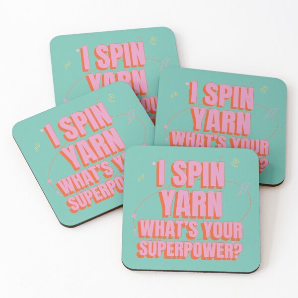 Item preview, I Spin Yarn What’s Your Superpower designed and sold by robenster.