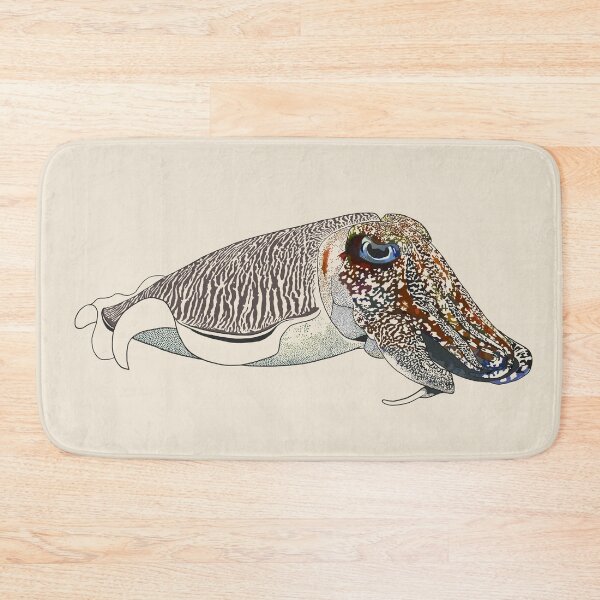 Item preview, Cuttlefish 2 (Linework) designed and sold by Zia Frazier.