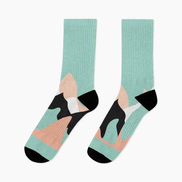 Item preview, Minty Winter Mountain Tops designed and sold by greenoriginals.