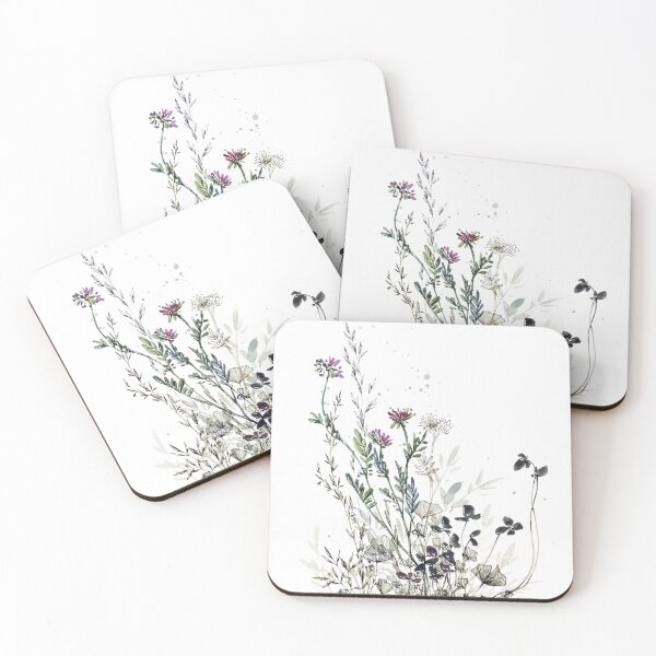 Item preview, clover weeds designed and sold by ObjetsdArtsMFD.
