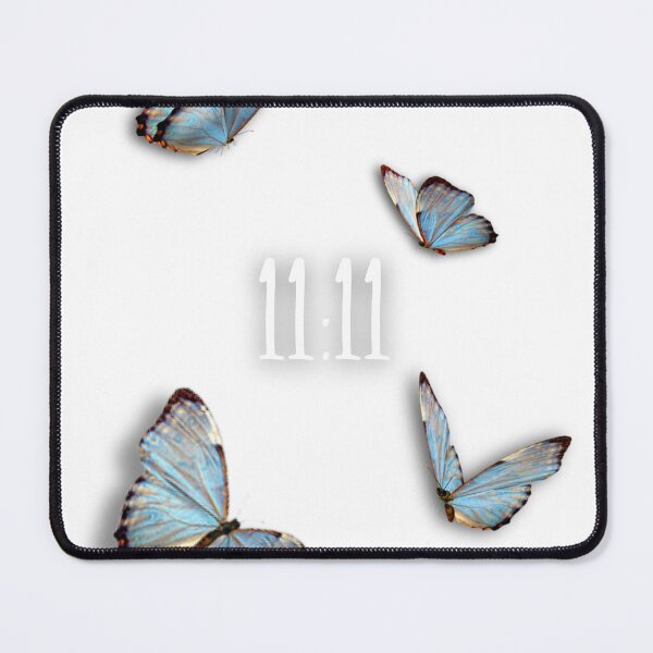Item preview, 11:11 Butterflies White Background designed and sold by ThatZenLife.