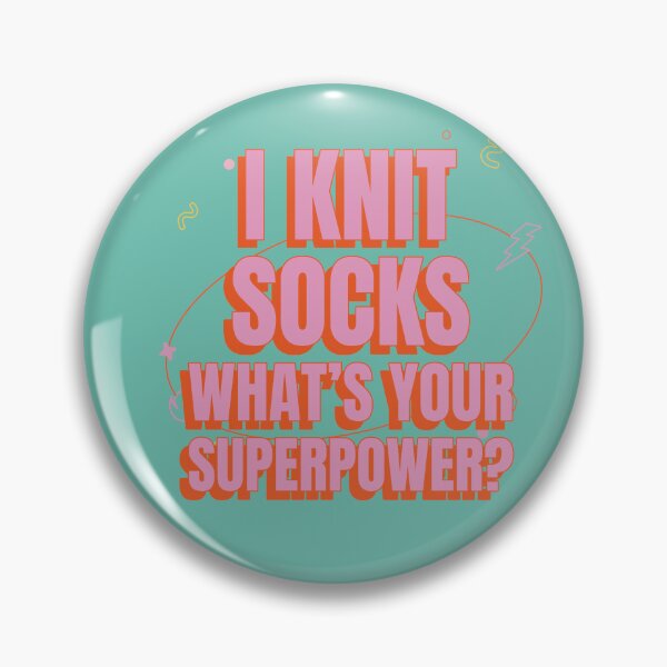 Item preview, I Knit Socks What’s Your Superpower designed and sold by robenster.