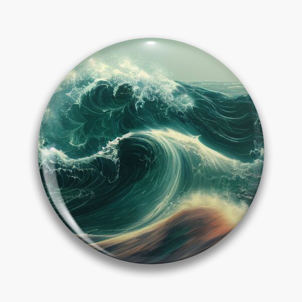 Item preview, Crashing Tides designed and sold by TheFoxyWolfShop.