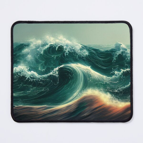 Item preview, Crashing Tides designed and sold by TheFoxyWolfShop.