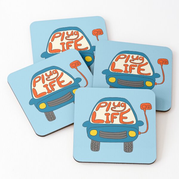 Item preview, Plug Life Colorful Electric Car designed and sold by awkwarddesignco.