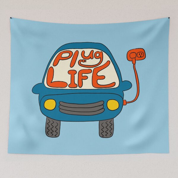 Item preview, Plug Life Colorful Electric Car designed and sold by awkwarddesignco.