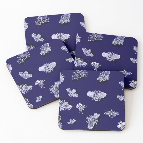 Item preview, Navy Blingy Bugs designed and sold by Clancy Rodgers.