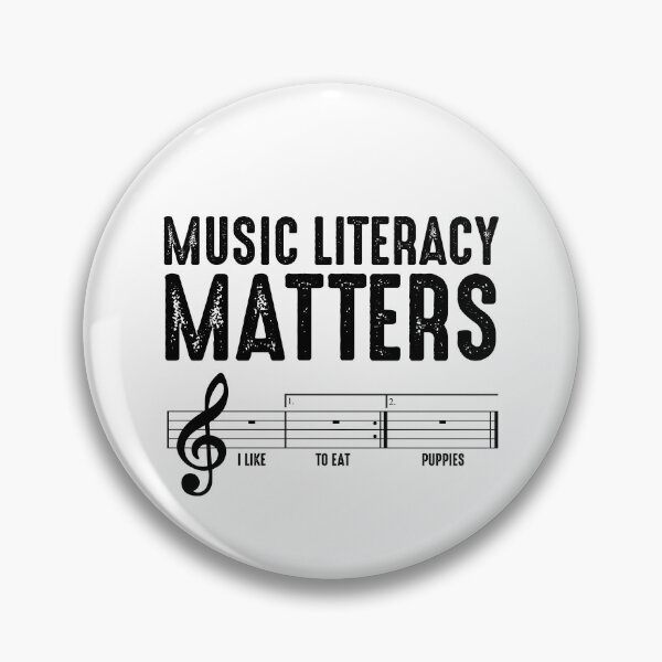 Item preview, Music Literacy Matters I Like To Eat Puppies Funny designed and sold by saifuddin shifat.
