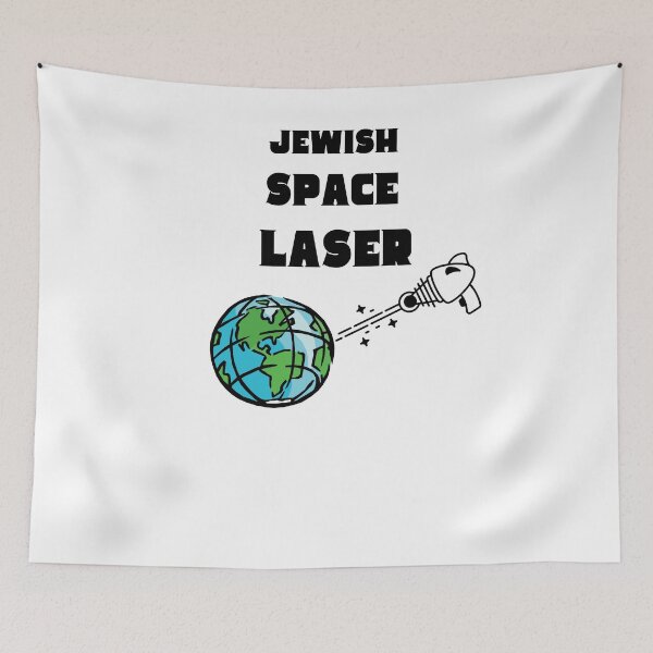 Item preview, Jewish space laser designed and sold by GraphicGuru13.